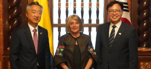 Colombia y Corea anuncian cooperaci�n bilateral para reforzar implementaci�n de reforma rural integral