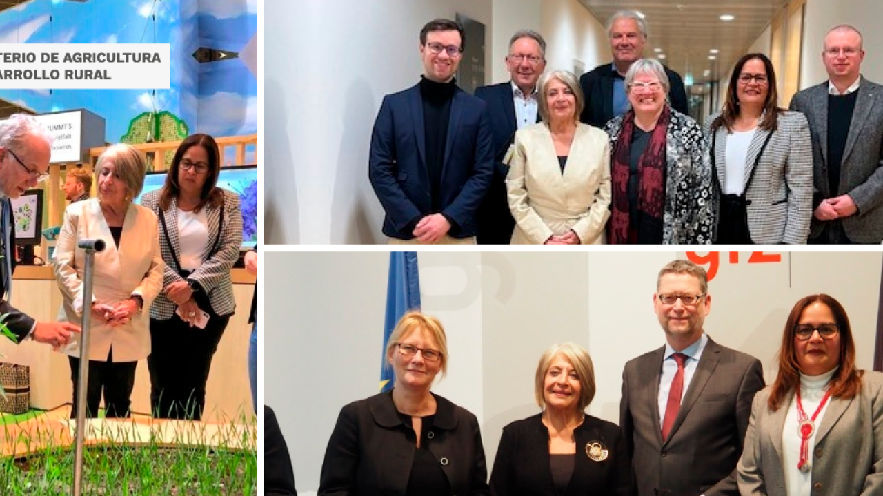 Ministra Cecilia L�pez logr� acuerdos en Alemania para mejorar capacidades agropecuarias colombianas