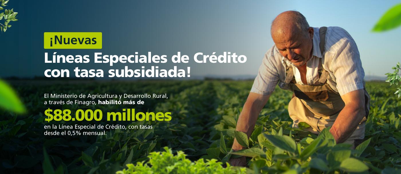 Líneas Especiales de Crédito